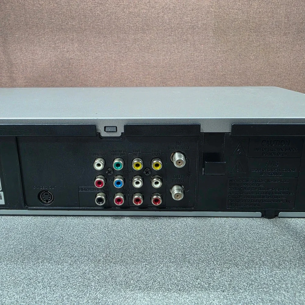 Samsung DVD/VHS Dual Deck Player DVD-V5500 4-Head Hi-Fi DVD NOT WORKING